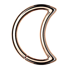 Das ist ein Daith Piercing Halbmond Clicker Rosegold