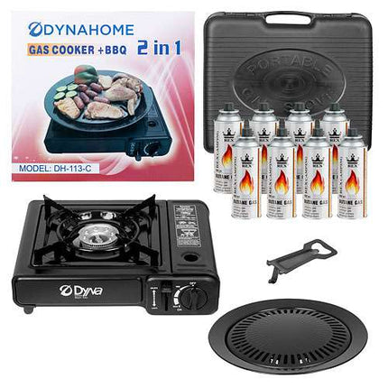 Dynahome Set + 8 Gasflaschen