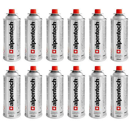 12 x Gasflaschen