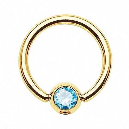 GDPR03 / Gold - Aqua / 1,2mm x 8mm x 3mm