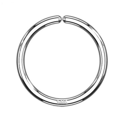 GDRX1  | Weißgold  - 0,8mm x 8mm