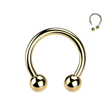 HT - Gold / 1,2mm x 12mm x 3mm