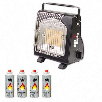 Heizung ( IK-1100 ) + 4 Gasflaschen