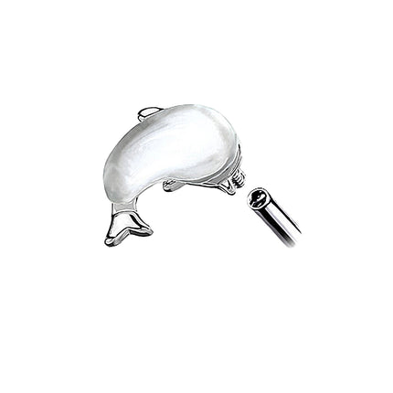 Ohr Tragus Knorpel Helix Piercing Stecker Walfisch