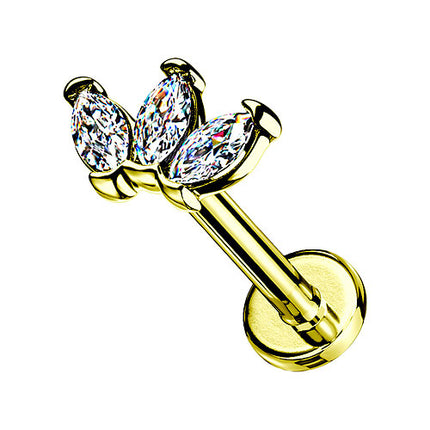 LiA02 | Gold - 6mm