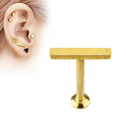 LSi262 | Gold - 1,2mm x 4mm | Balken 9mm