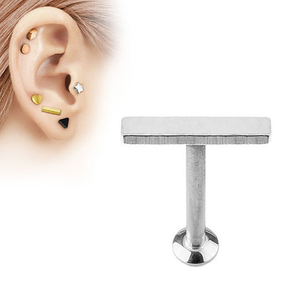LSi262 | Silber - 1,2mm x 4mm | Balken 9mm