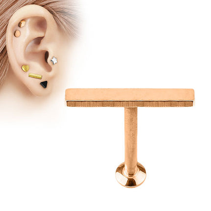 LSi263 | Rosegold - 1,2mm x 4mm | Balken 12mm