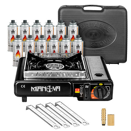 Bavaria ( Schwarz )  + 12 Gasflaschen