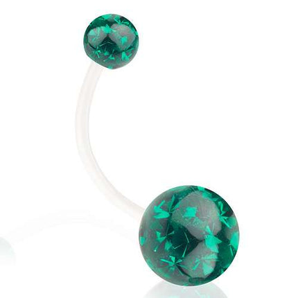 NAL-MFR /  Emerald - 25mm x  8mm x  5mm