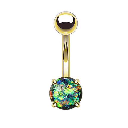 NSD1909 - Gold / Opal Dunkelgrün