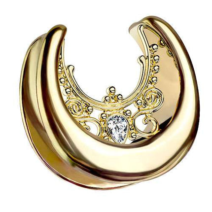 PES06 - Gold / 10mm ( halbrund )