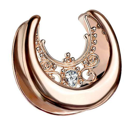 PES06 - Rosegold / 16mm ( halbrund )