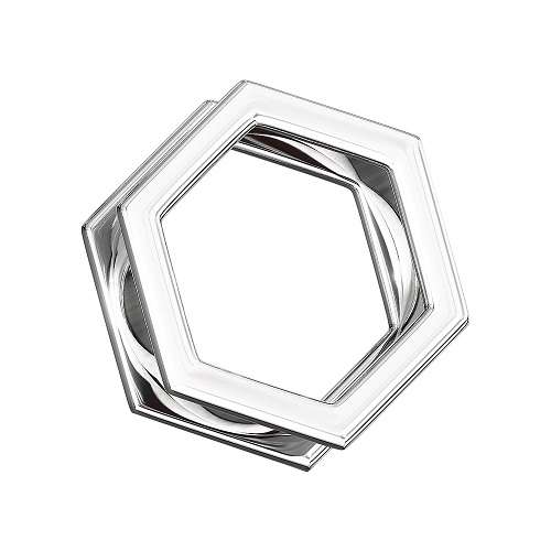PS166  - Silber / 25mm
