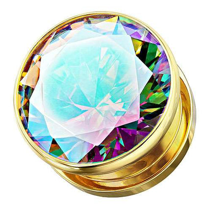 PSE08AB | 14mm - Gold / Rainbow