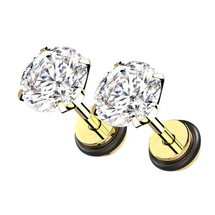 PSFX03 (Paar) - Gold | 3mm