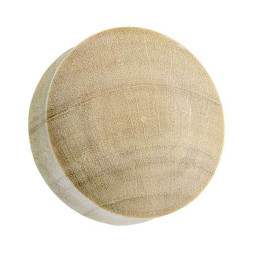 Holz Ohr Plug Piercing Hellbraun Krokodil Holz