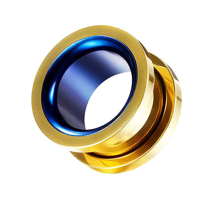 PTS168 | Gold - Blau | 6mm