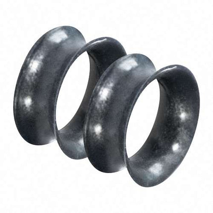 PXDH | Paar - Metallic - Grau | 5mm