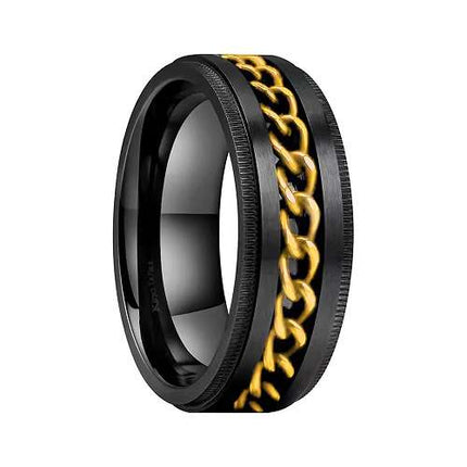 R-E011 | Schwarz - Gold | Größe 6