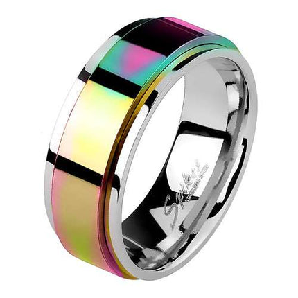R-H1660 | Rainbow - Größe 10 | Breit: 8mm
