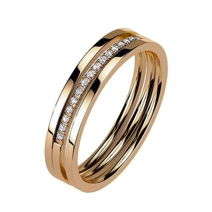 R-M7723 | Rosegold - Größe 8