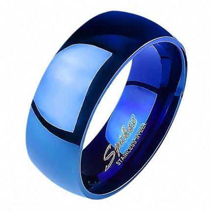 R004 / Blau - Größe 9 / Breit: 8mm