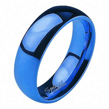 R004 / Blau - Größe 7 / Breit: 6mm