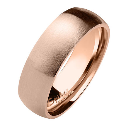 R027 / Roségold - Größe 11 / Breit: 6mm