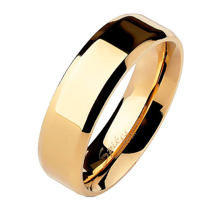 R08 / Roségold - Größe 5 / Breit: 6mm