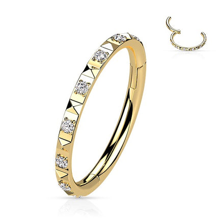 RH033 - Gold | 1,2mm x 8mm