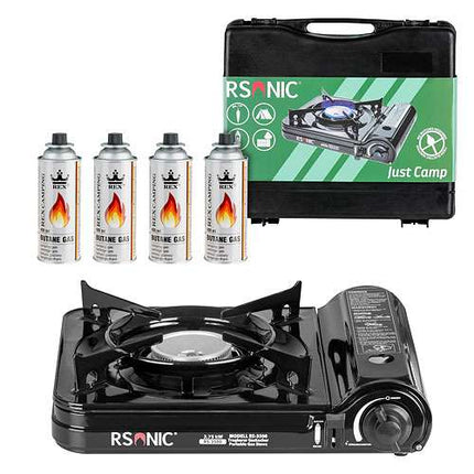 RS-3500 (schwarz) + 4 Gasflaschen