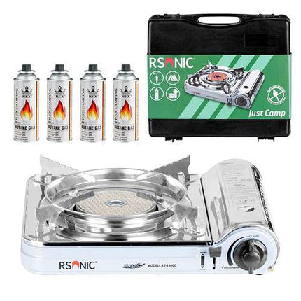 RS-3500C (Silber) + 4 Gasflaschen