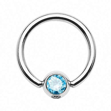RS03 / Silber - Aqua / 1,6mm x 11mm x 5mm