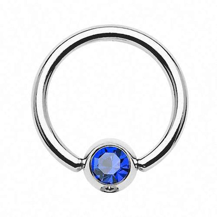 RS03 / Silber - Blau / 1,2mm x 8mm x 3mm