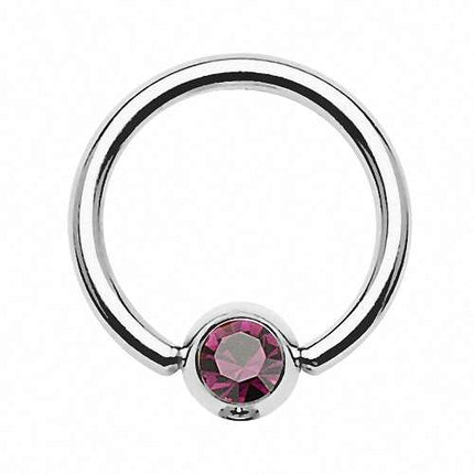 RS03 / Silber - Lila / 1,2mm x 8mm x 3mm