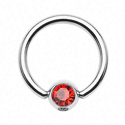 RS03 / Silber - Rot / 1,2mm x 8mm x 3mm