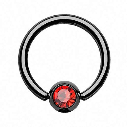 RT03 / Schwarz - Rot / 1,2mm x 10mm x 4mm