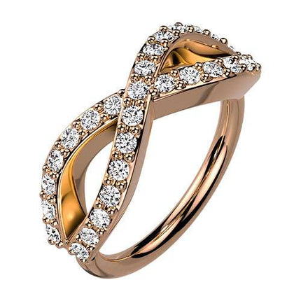 RX022 - (Unendlich) | Rosegold - 0,8mm x 8mm