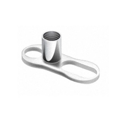 Titan Dermal Anchor Piercing Hauptplatte 2 Loch