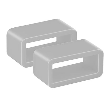 2 Stück Schlaufen - Grau | Little | 14mm