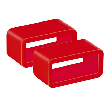 2 Stück Schlaufen - Rot | Little | 14mm