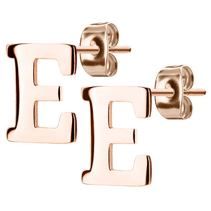 SE3429 - Rosegold | Buchstabe: E