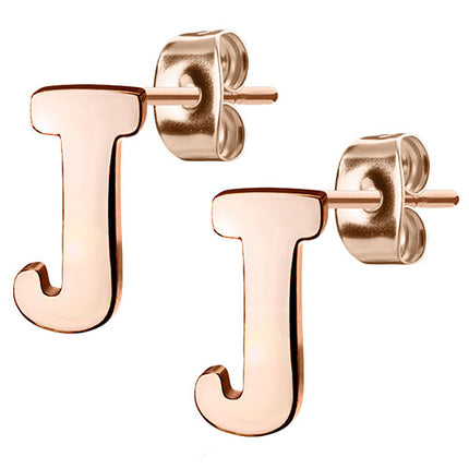SE3429 - Rosegold | Buchstabe: J
