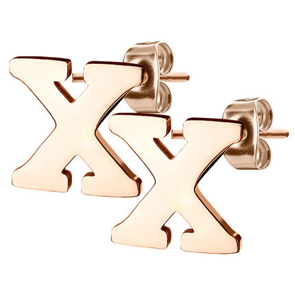 SE3429 - Rosegold | Buchstabe: X