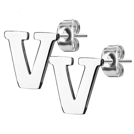SE3429 - Silber | Buchstabe: V