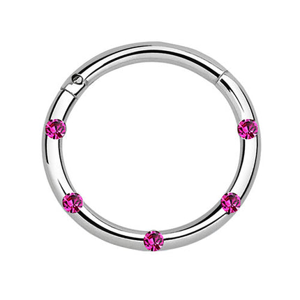 SEGH16 - Silber - Pink (Fuchsia) | 1,2mm x 6mm
