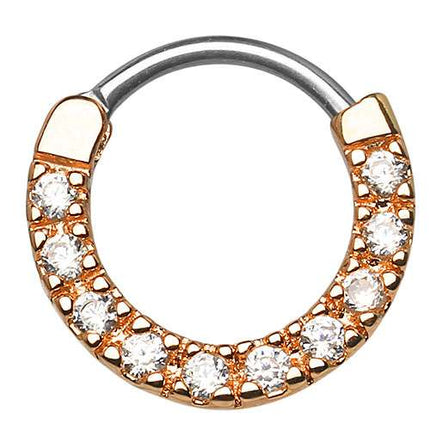 SEP2-83  / Rosegold - Clear / 1,2mm