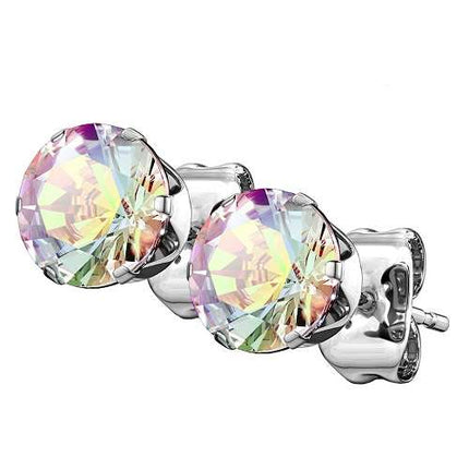 SERD / 6mm - Silber / Rainbow