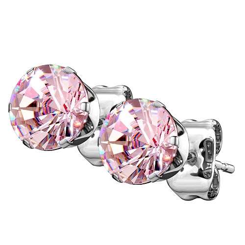 SERD / 7mm - Silber / Rosa